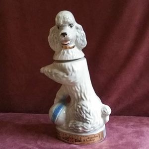 Vintage Jim Beam Penny the poodle liquor decanter